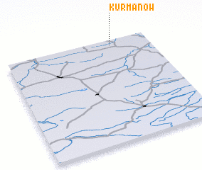 3d view of Kurmanów