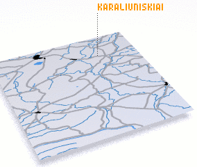 3d view of Karaliūniškiai