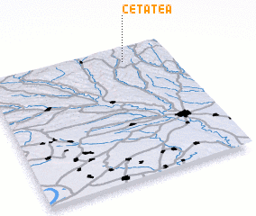 3d view of Cetatea