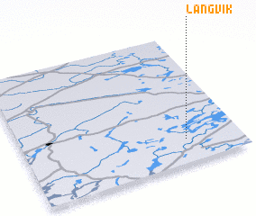 3d view of Långvik