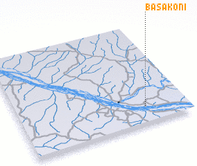 3d view of Basakoni