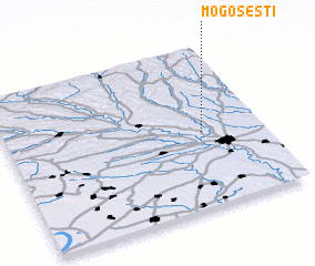 3d view of Mogoşeşti