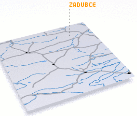 3d view of Zadubce