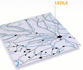 3d view of Leşile