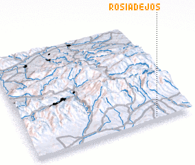 3d view of Roşia de Jos