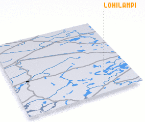 3d view of Lohilampi