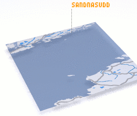 3d view of Sandnäsudd