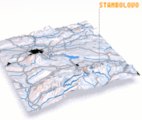 3d view of Stambolovo