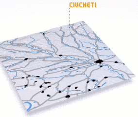 3d view of Ciucheţi