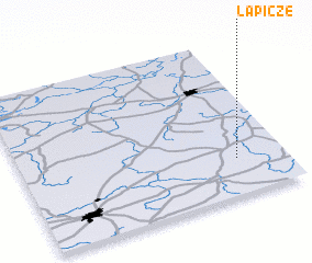 3d view of Łapicze