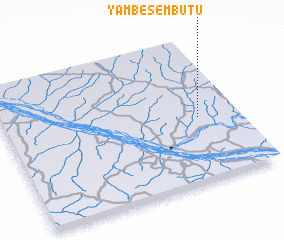 3d view of Yambese-Mbutu