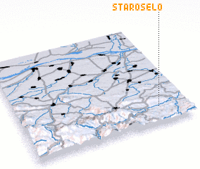 3d view of Staro Selo