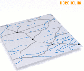 3d view of Korchëvka