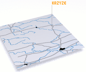 3d view of Krzyże