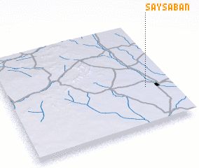 3d view of Saysabān