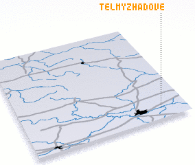 3d view of Telʼmy Zhadove