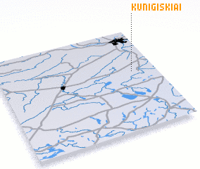 3d view of Kunigiškiai