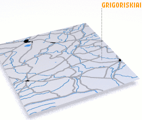 3d view of Grigoriškiai