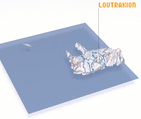 3d view of Loutrákion