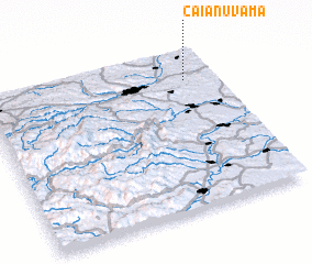 3d view of Căianu Vamă