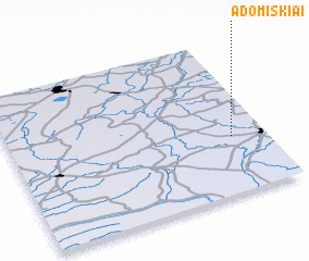 3d view of Adomiškiai