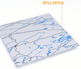 3d view of Myllykylä