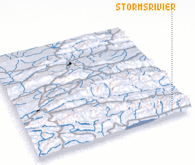 3d view of Stormsrivier