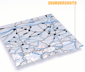 3d view of Skŭrvenskoto