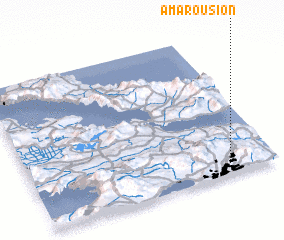 3d view of Amaroúsion