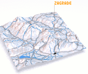 3d view of Zagrade