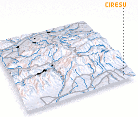 3d view of Cireşu