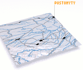 3d view of Pustomyty