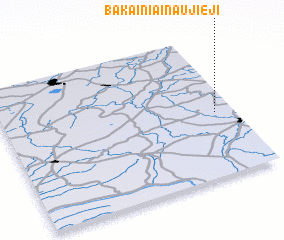 3d view of Bakainiai Naujieji