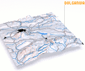 3d view of Dŭlga Niva