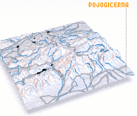 3d view of Pojogi-Cerna