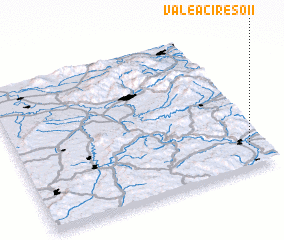 3d view of Valea Cireşoii