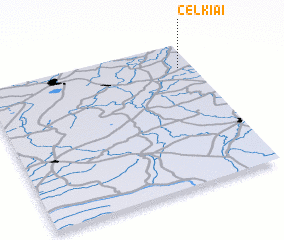 3d view of Čelkiai