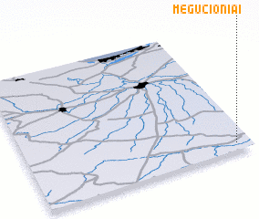 3d view of Megučioniai