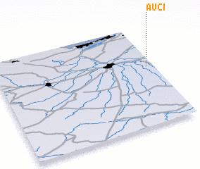 3d view of Auči