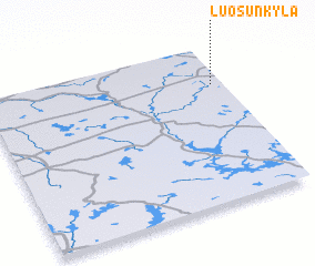 3d view of Luosunkylä