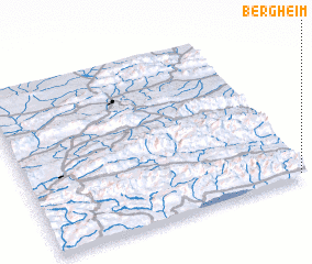 3d view of Bergheim