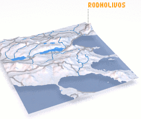 3d view of Rodholívos