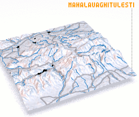 3d view of Mahalaua Ghiţuleşti