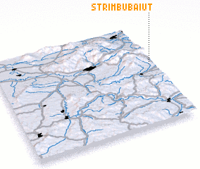 3d view of Strîmbu-Băiuţ