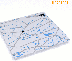 3d view of Bagrėnas