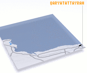 3d view of Qaryat aţ Ţayrah