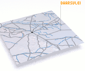 3d view of Dwarsvlei