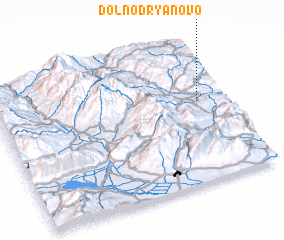 3d view of Dolno Dryanovo