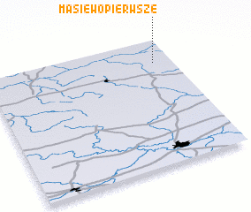 3d view of Masiewo Pierwsze