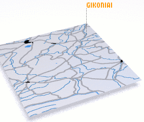 3d view of Gikoniai